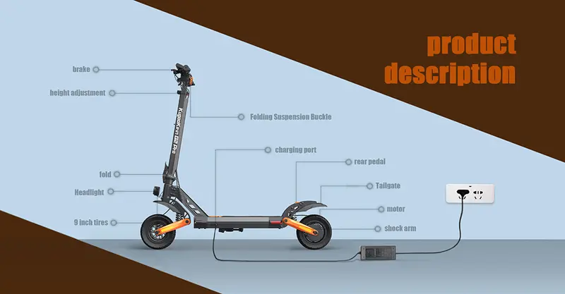 KuKirin G2 PRO elektromos roller.